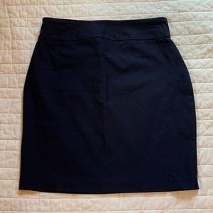 Navy skirt